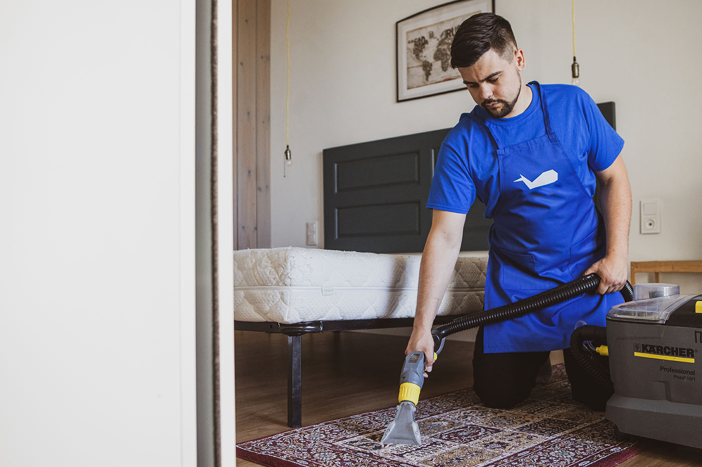 Teppichbodenreinigung